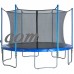 Upper Bounce 6 Pole Trampoline Enclosure for Trampoline Frames with 6 W-Shaped Legs   